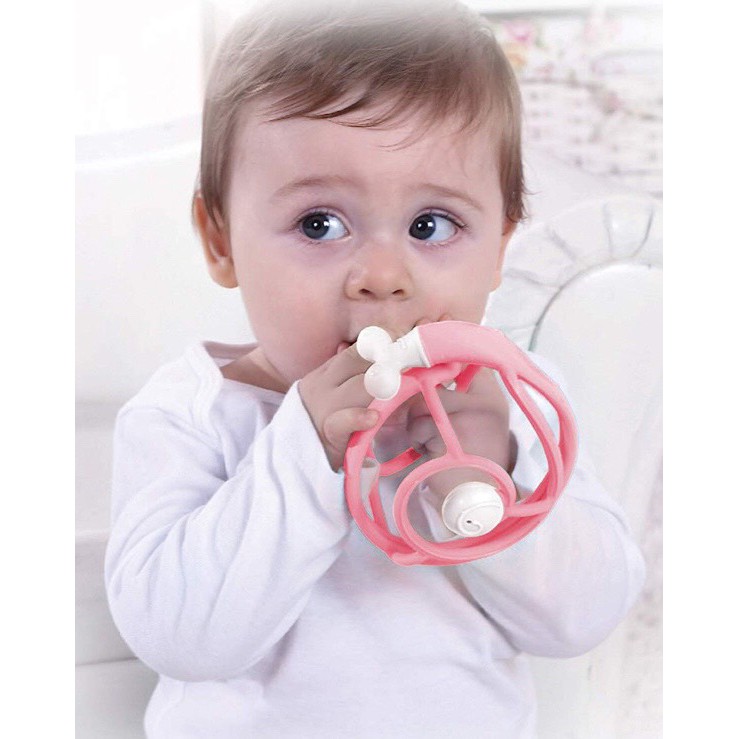 Mombella - Snail Baby Teething Rattle