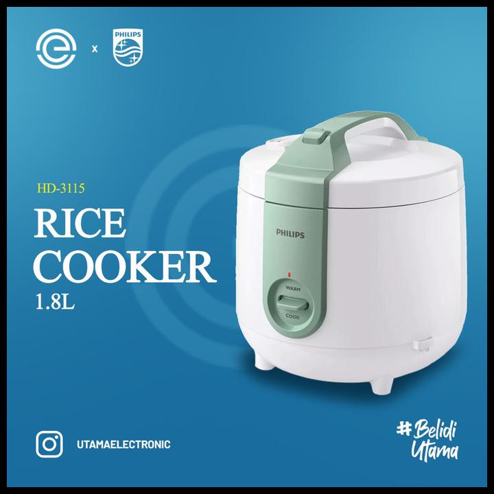Philips Rice Cooker 1,8 Liter - Hd3115