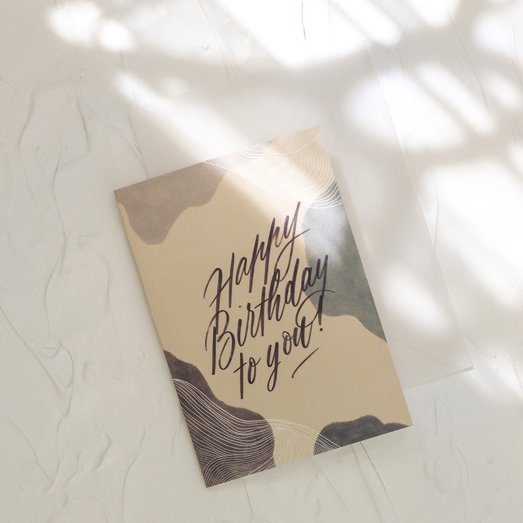 

Birthday Card 03 Kartu Ucapan Ultah Greeting Card Kado Hadiah