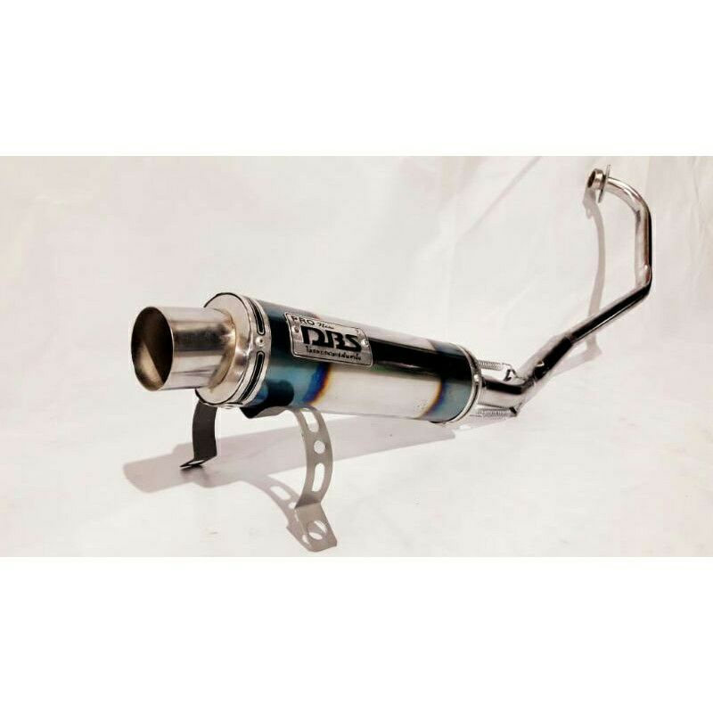 Knalpot Motor Racing Merk Dbs suara ngebas bukan kaleng kaleng untuk motor jupiter mx new, jupiter m