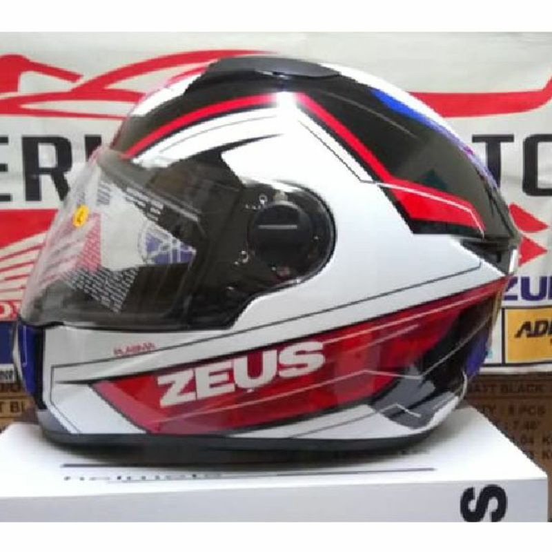 HELM ZEUS FULL FACE HELM ZEUS ZS811 BLACK/AL5 BLUE ZS 811
