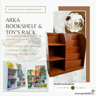 BEST SELLER SOFYA TEAK BROWN Rak  Buku  Anak 