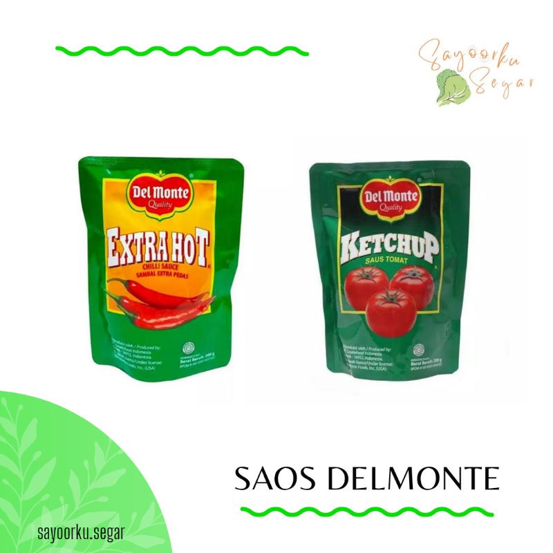 

KIRIM BESOK Delmonte saus tomat / saus cabai pedas / extra hot sauce