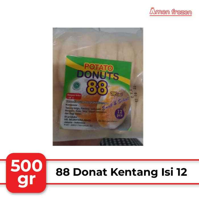 

Donat 888 donat kentang isi 12 pcs