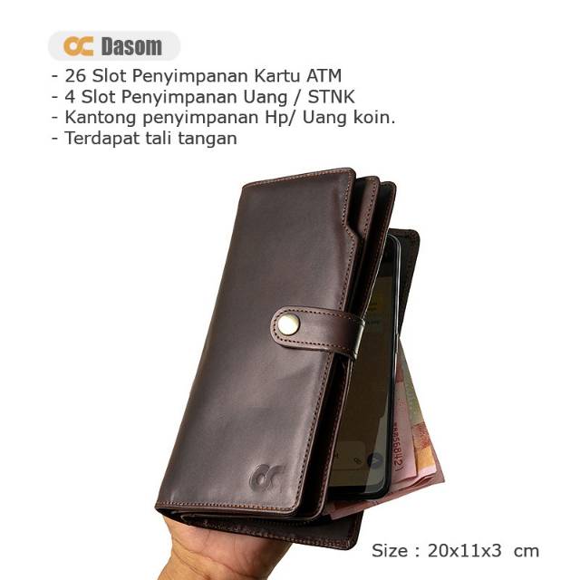 GROSIR DOMPET KULIT PRIA TERBAIK MODEL UNISEX