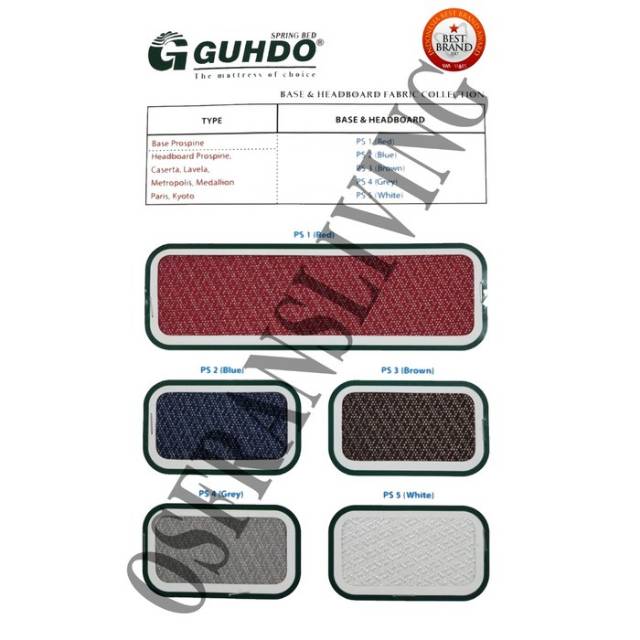 GUHDO SPRINGBED STANDARD 2 IN 1 KASUR ATAS SAJA 2IN1 STANDAR 90X200 100X200 120X200 140X200 160X200