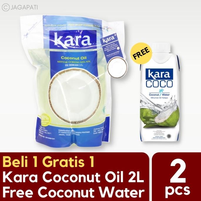 

Buy 1 Get 1 - Kara Coconut Oil 2L - Free coconut water 330ml