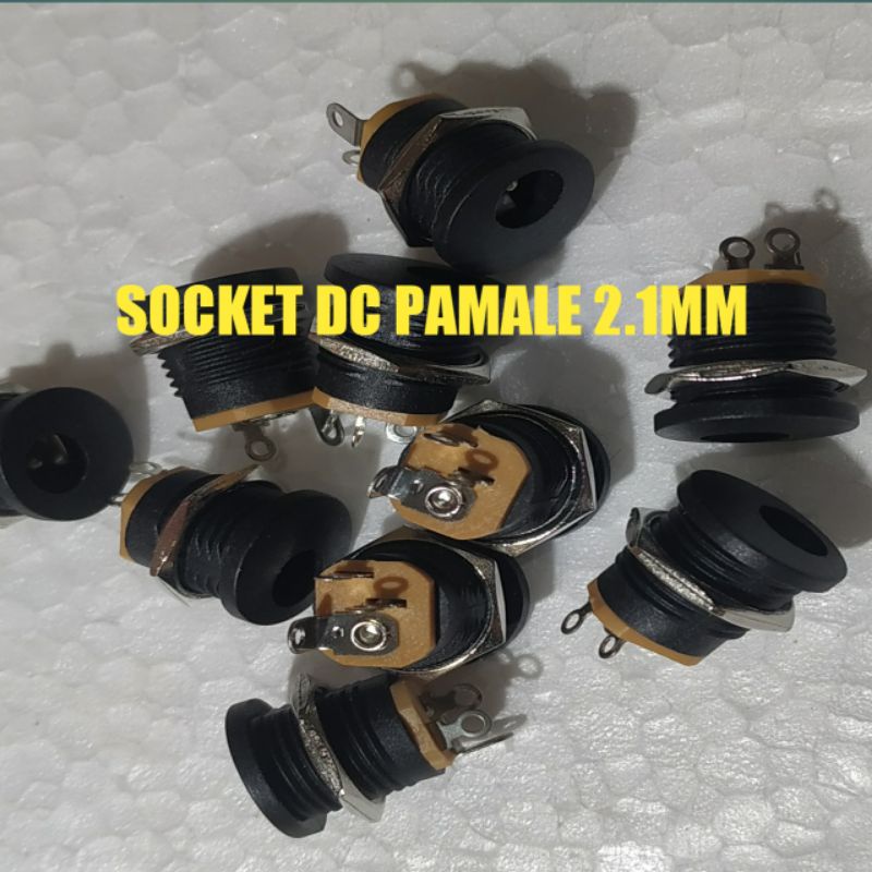 konektor jek dc 2.1mm pamale