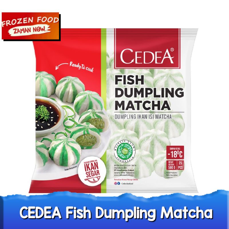 

Dumpling Matcha Cedea 500gr