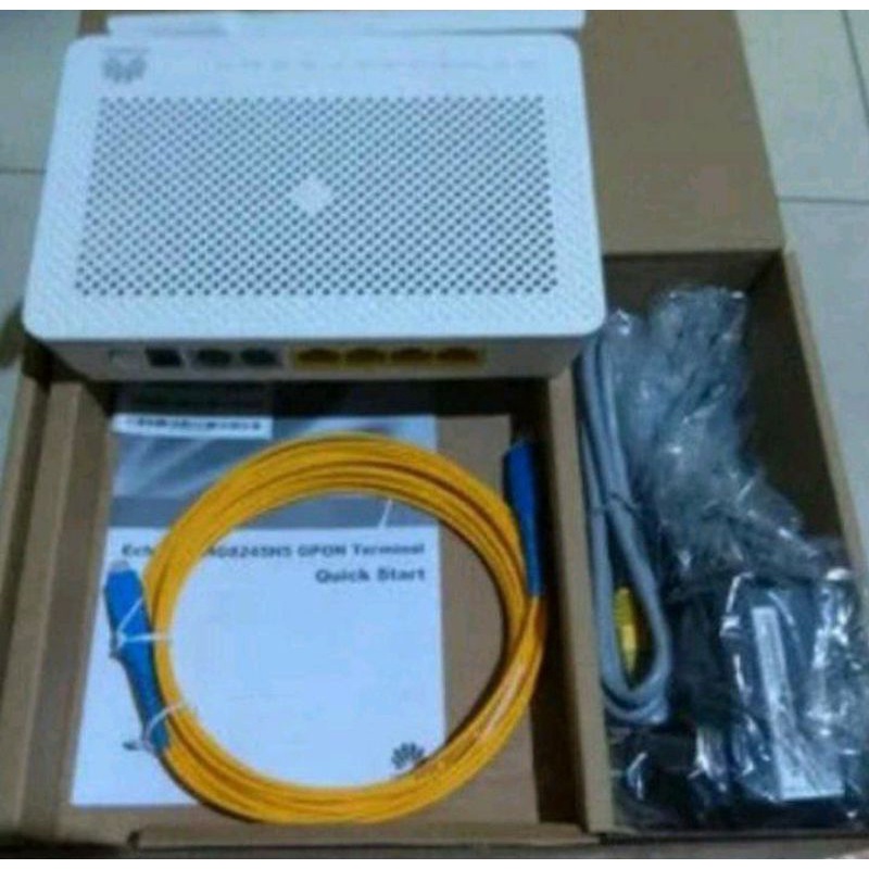 router huawei hg8245h5 full set masih seperti baru normal