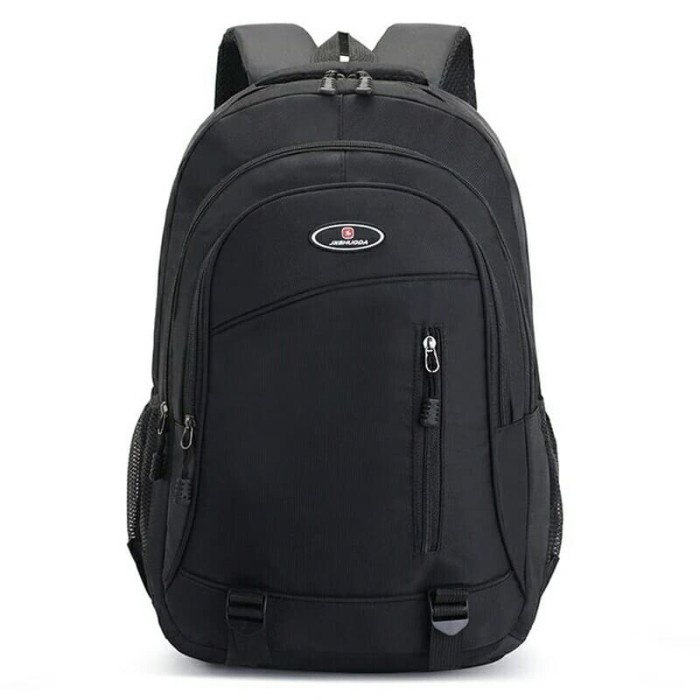 Polo Belizer Two Tone Tas Ransel Polo Tas Ransel Laptop Tas Pria Murah - Hitam GTMR09