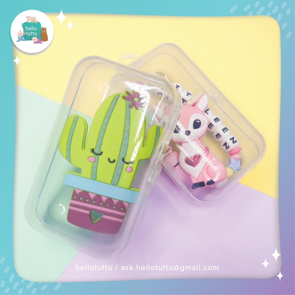 

Box/Kotak/Wadah Mika untuk Teether/Empeng, sudah include Packing Bubble Wrap dan Kardus