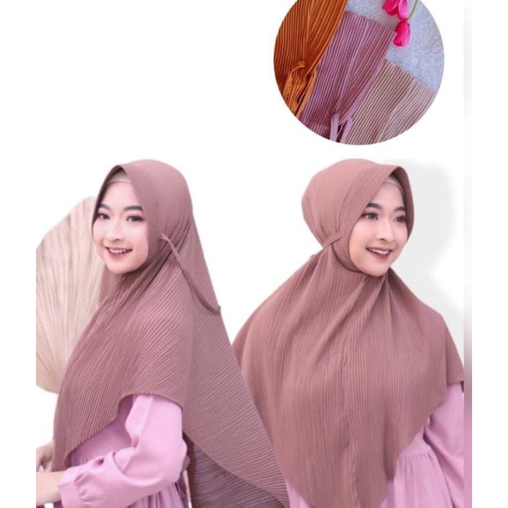 BERGO MARYAM PLISKET/BERGO MARYAM PLISKET CERUTY/JILBAB BERGO PET TALI/HIJAB PLISKET PET TALI/BERGO 