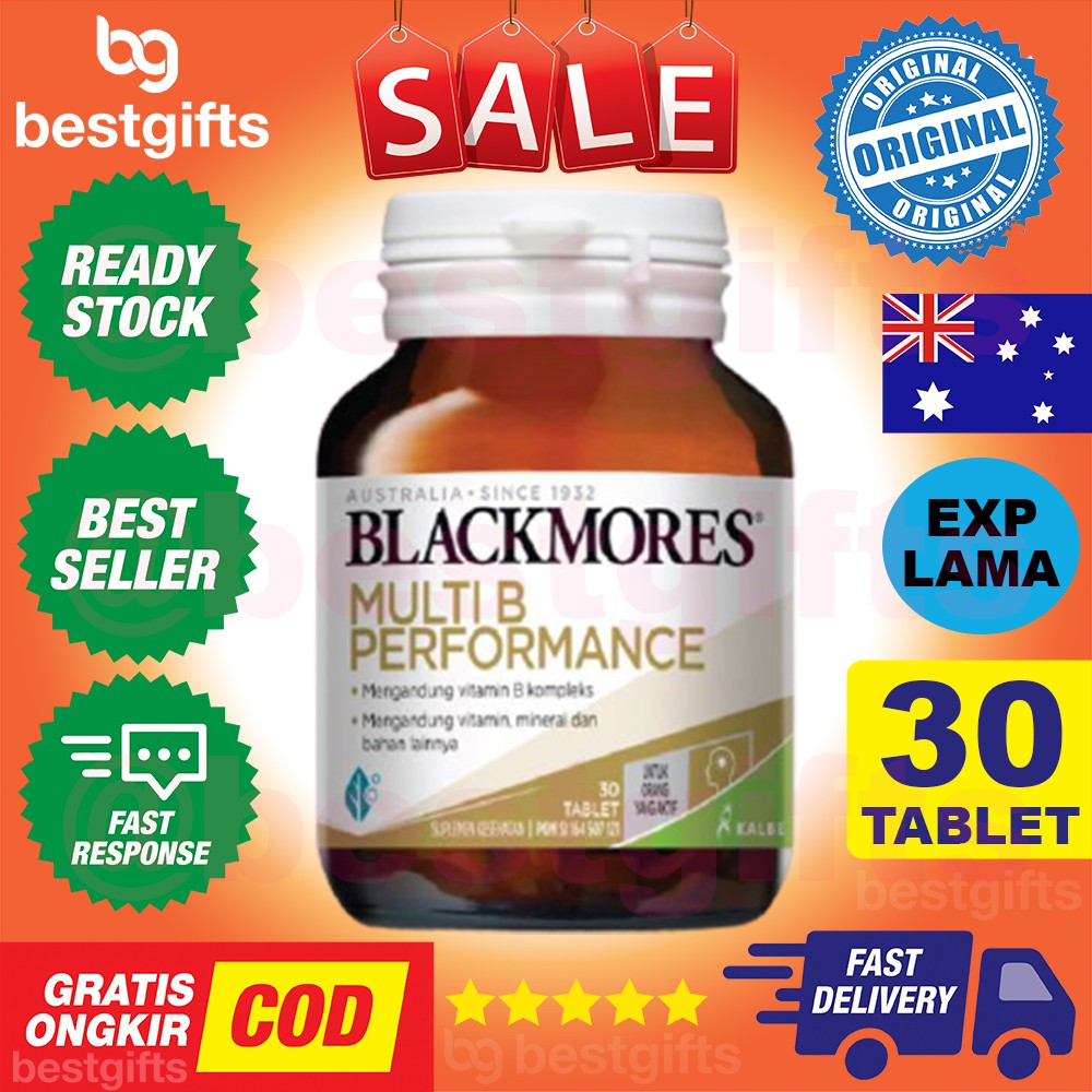 BLACKMORES MULTI B PERFORMANCE 30 TABLET