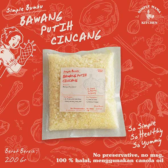 

Refill Simple Bawang Putih Cincang