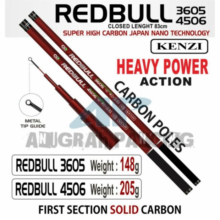 JORAN TEGEK KENZI REDBULL 360/450 HARD - REDBULL, 360