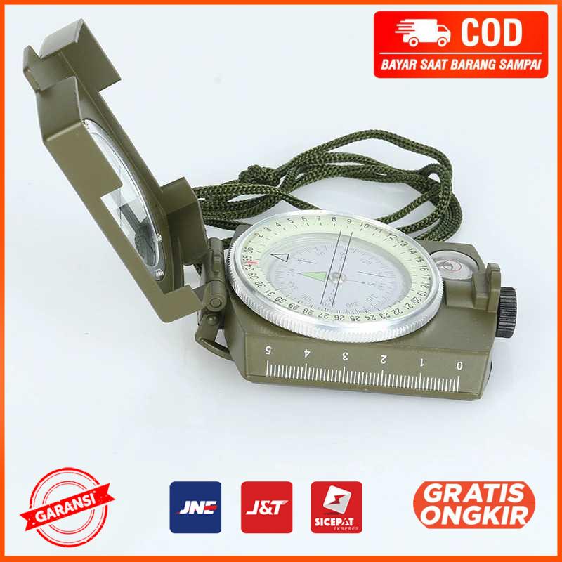 Kompas Militer Clinometer Camping Outdoor Tools