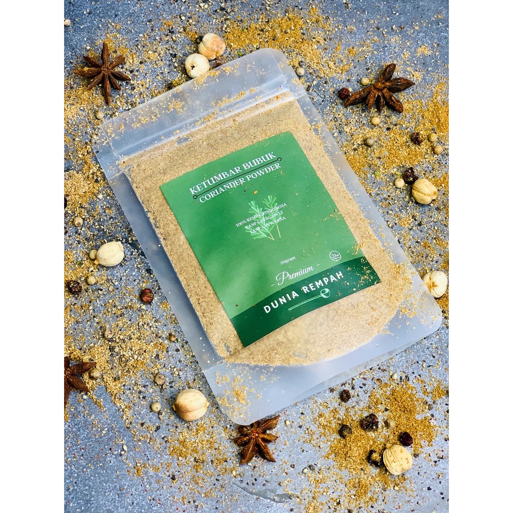 

Ketumbar Bubuk / Coriander Grounds / Rempah / JSR 100% PREMIUM QUALITY