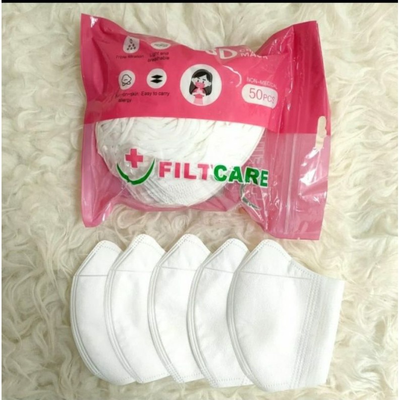 Masker duckbill anak polos putih hitam isi 50 pcs / Masker duckbill anak putih hitam / Masker duckbil anak garis hitam