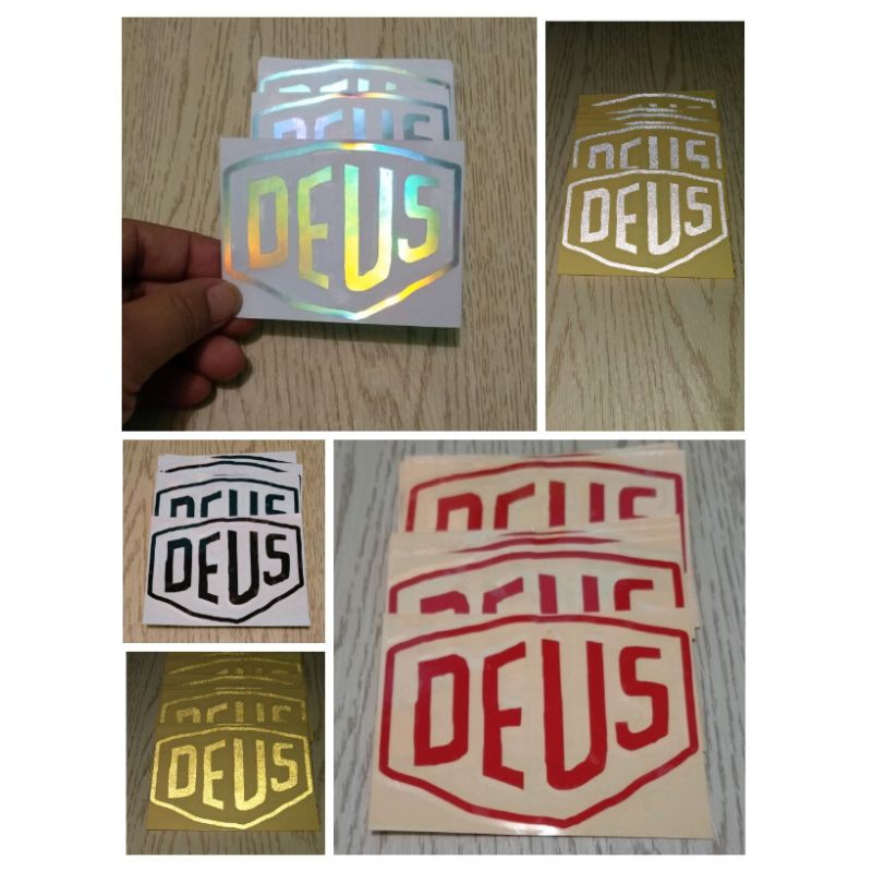 STICKER DEUS CUTTING