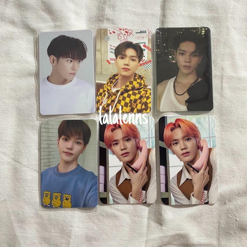 Photocard Taeyong seasons greeting seoul city slowacid