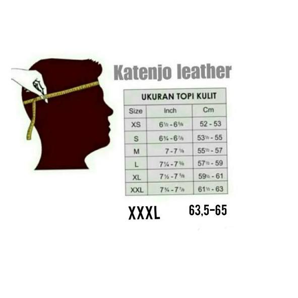 Model Terlaris Topi koboy Fedora koboi tompi topi kulit asli distro pria ready big size ukuran besar