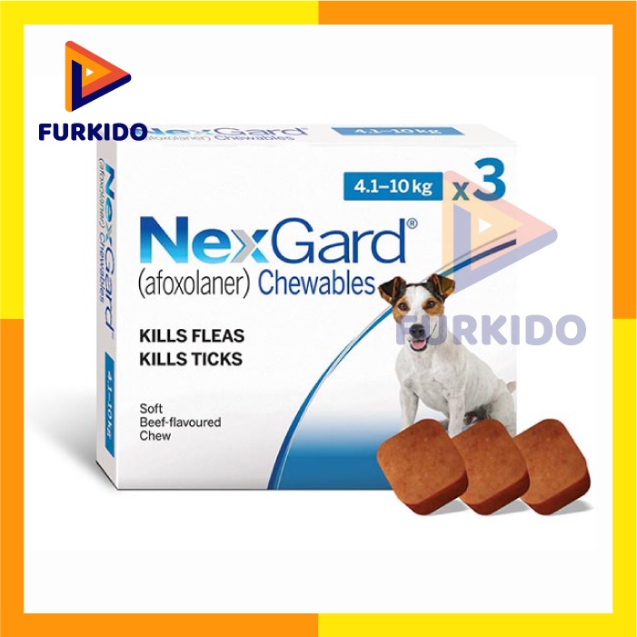 Nexgard Obat Kutu Anjing / Demodex M (4-10 kg)