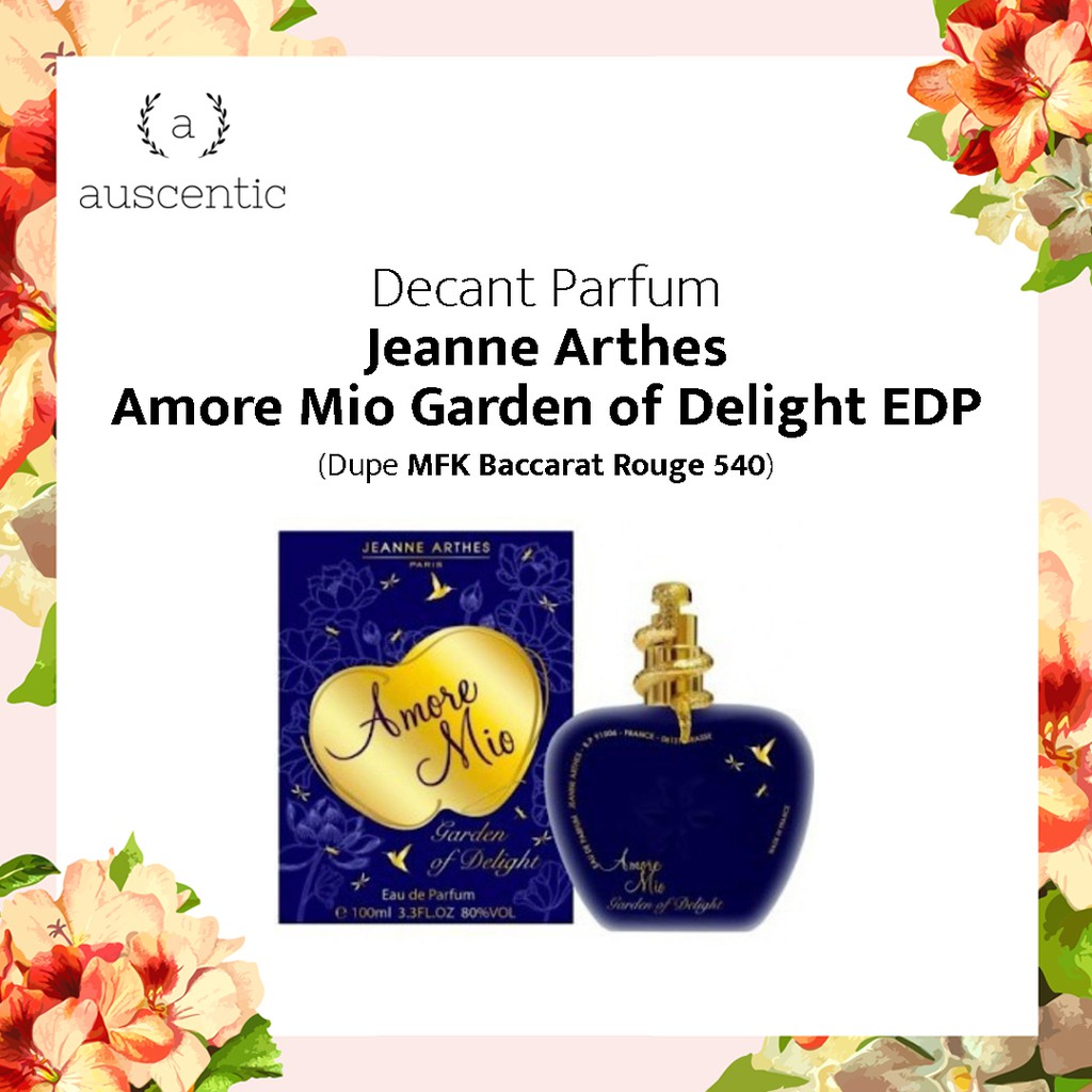 Decant Original Jeanne Arthes Amore Mio Garden of Delight EDP