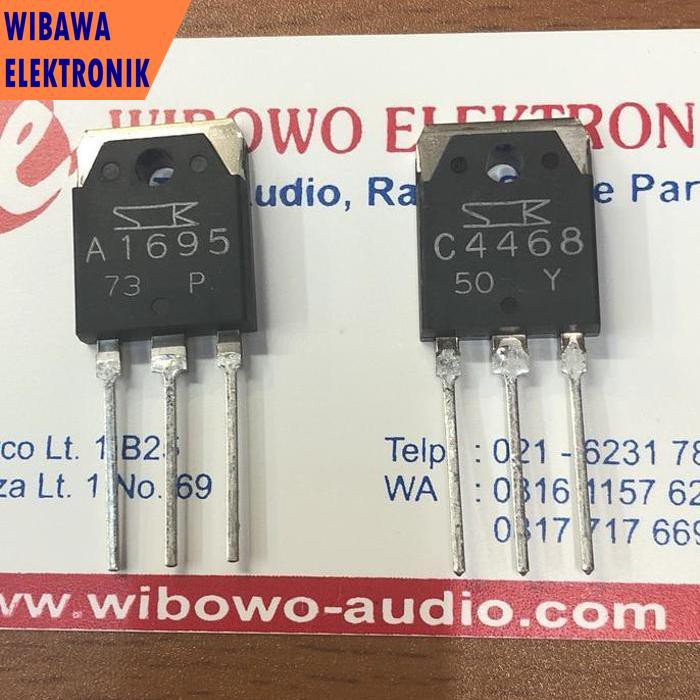 TRANSISTOR A1695 C4468 TR POWER A 1691 C4468 AMPLIFIER ORIGINAL ASLI wbwele88 Juara