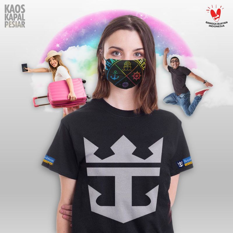 Kaos Kapal Pesiar Royal Caribbean CROWN