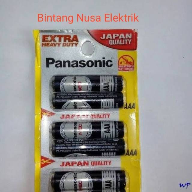 Baterai AAA Panasonic