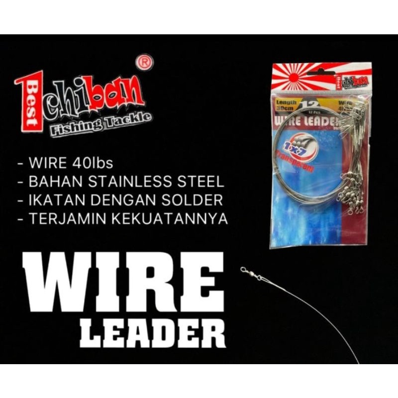 Ichiban wire leader 12PCS