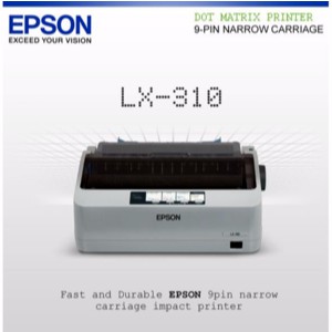 

(ORIGINAL) Epson Printer Dot Matrix LX-310 / LX 310