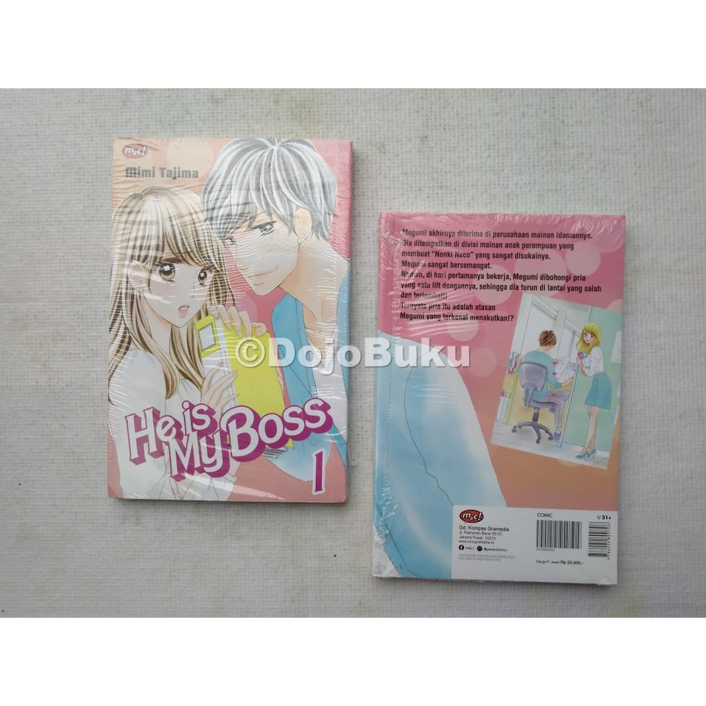 Komik Seri : He is My Boss by Mimi Tajima