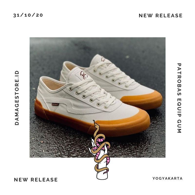 PATROBAS EQUIP LOW WHITE GUM