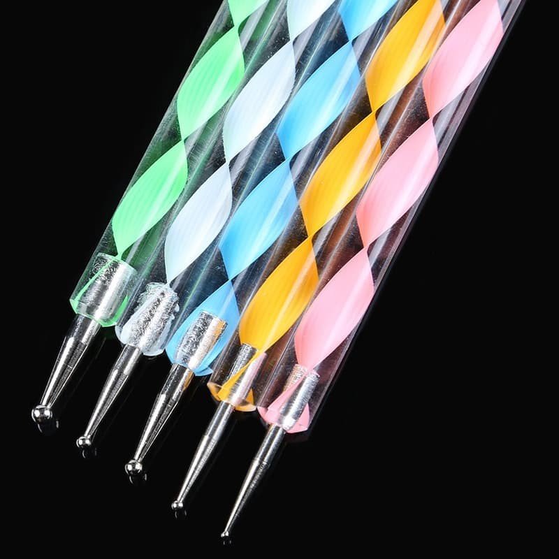 Ball Styluses Pottery/Ceramics s- Nail Art Dotting Tools (5x2 pcs)