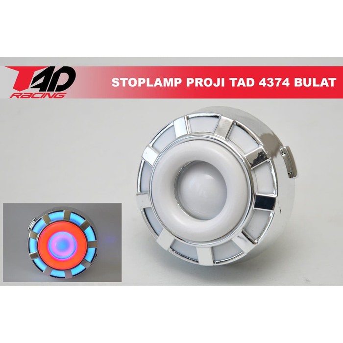 STOPLAMP PROJI LAMPU PROJI LED MODEL BULAT UNTUK SEMUA MOTOR