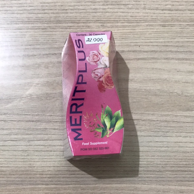 Merit Plus Obat Pelangsing - Isi 30 Capsules