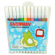 spidol warna snowman PW-12A