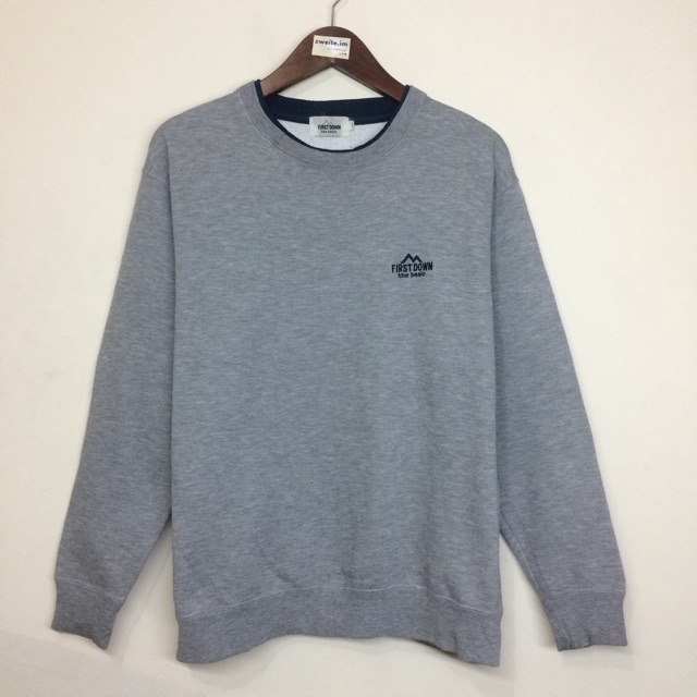 Sweater Crewneck First Down Second