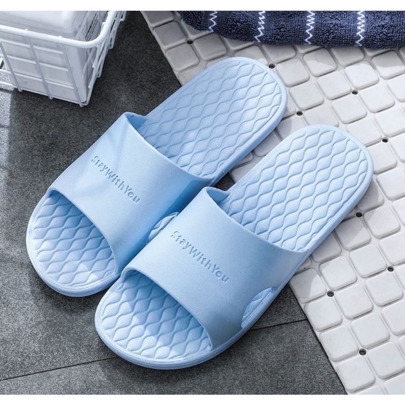 Sandal Rumah Berkualitas, Sandal Kamar Mandi, outdoor indoor, Berbahan Empuk Sandal Karet Wanita Pria Couple