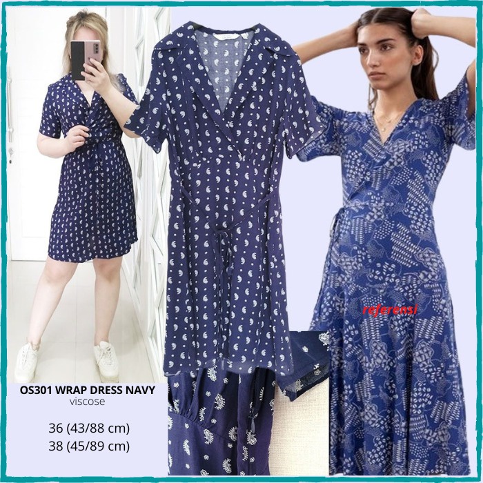Dress Branded Wanita - OTHER STORIES 301 WRAP DRESS