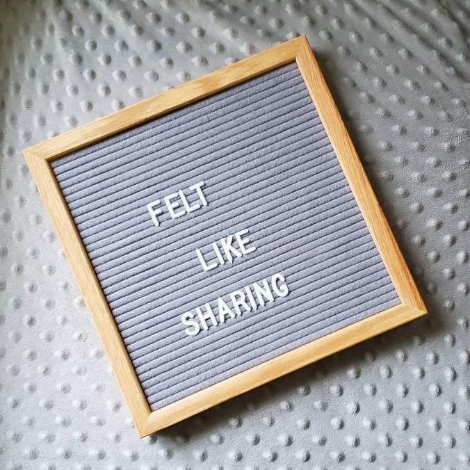 

Letter Board SET LENGKAP / Felt letter board / DIY papan huruf GRAY