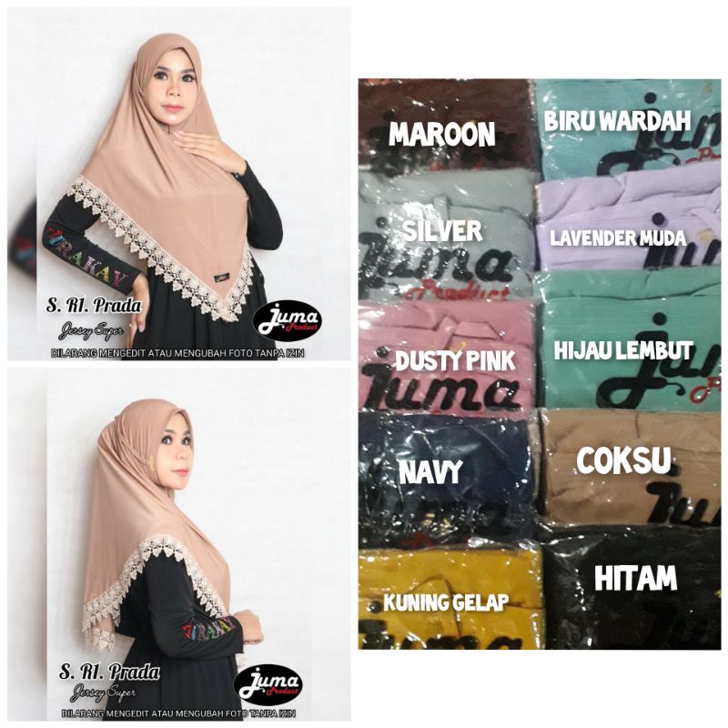 Jilbab Juma Siria Renda