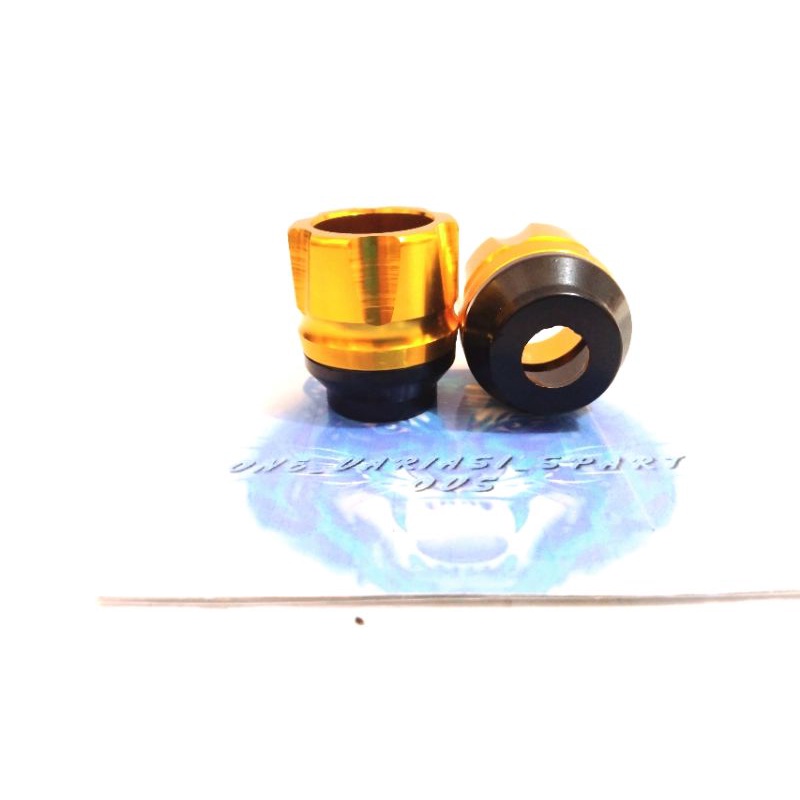 Jalu As Roda depan mini full cnc Model Corong universal semua motor Beat Mio scoopy vario nmax pcx