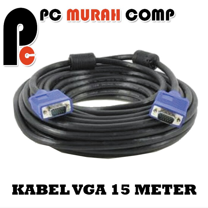 Kabel VGA / Kabel Connector VGA 15M  15 meter