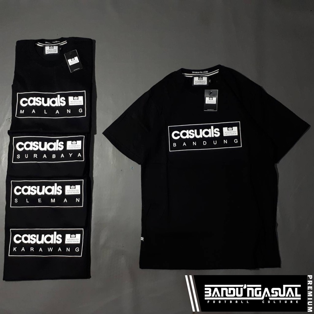 T-SHIRT WEEKEND OFFENDER CASUAL SERIES CITY