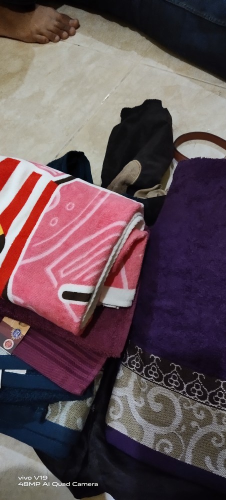 Rc Sale Handuk Mandi Merahputih Kids Anak Besar 60x120 Daya Serap Tinggi By Terry Palmer