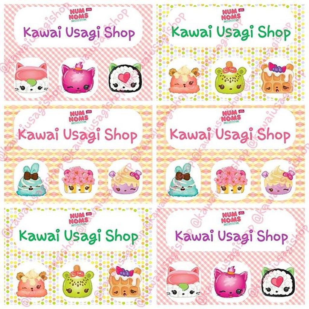 

Label custom Stiker nama Num Noms (seri B)