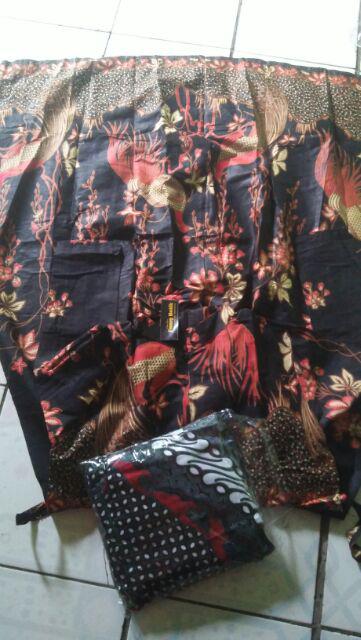 Gamis Batik Muslimah Syari Modern Kekinian Allsize Jumbo